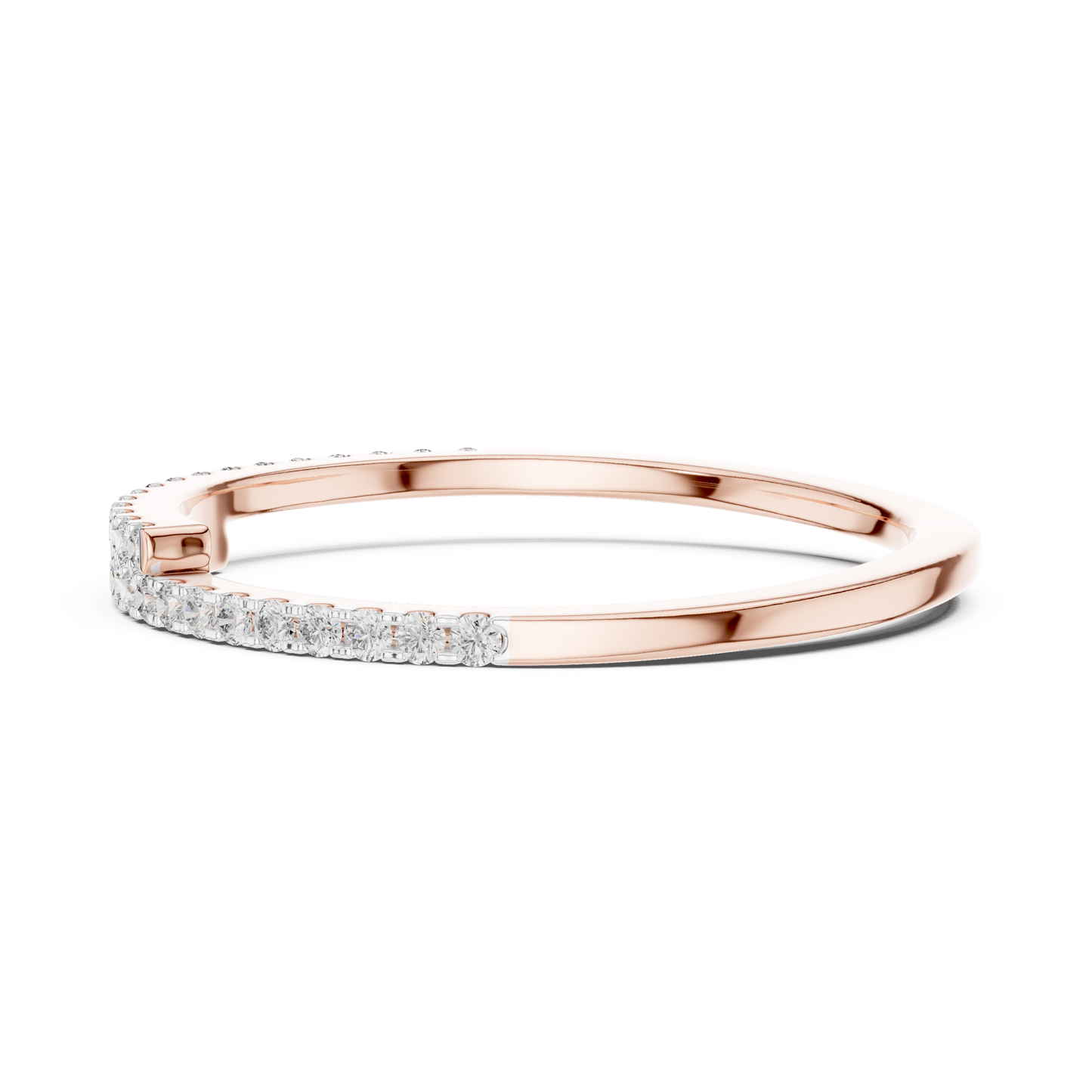 Halfway Brilliance Lab-Grown Diamond Band