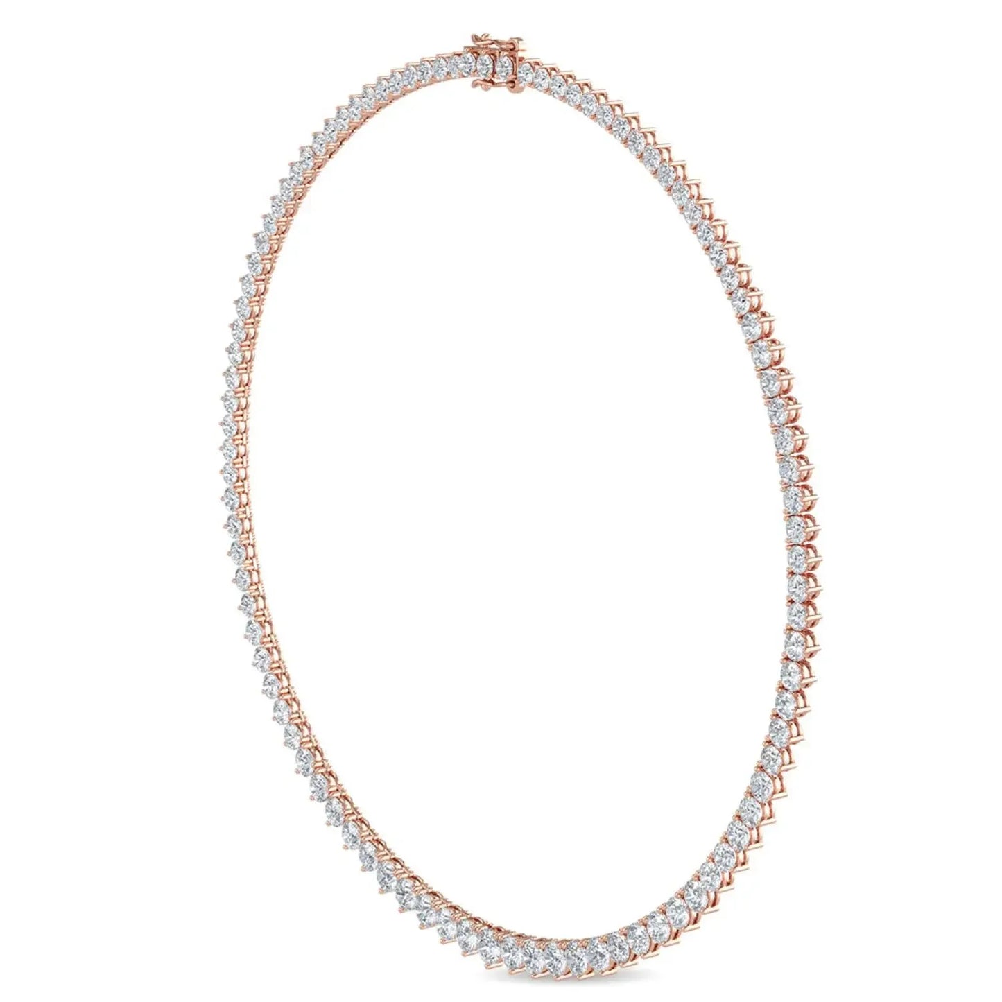 Lab Grown Diamond Tennis Necklace