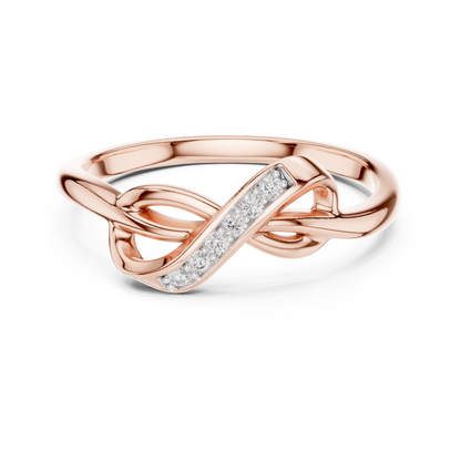 Infinity Grace Lab-Grown Diamond Band Ring