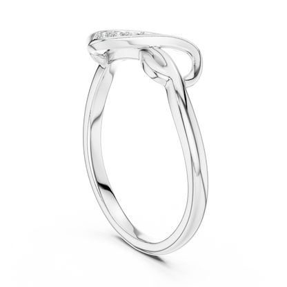 Infinity Grace Lab-Grown Diamond Band Ring