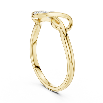 Infinity Grace Lab-Grown Diamond Band Ring