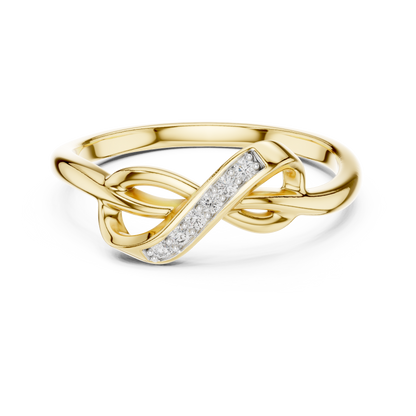 Infinity Grace Lab-Grown Diamond Band Ring