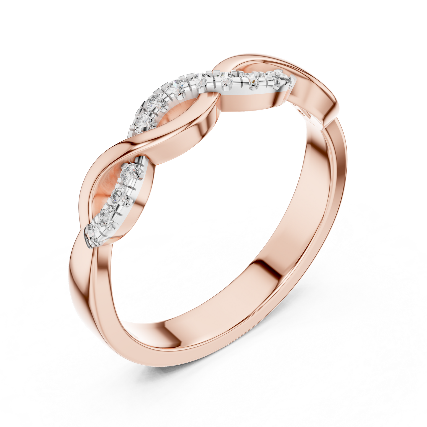 Eternal Wave Lab-Grown Diamond Band