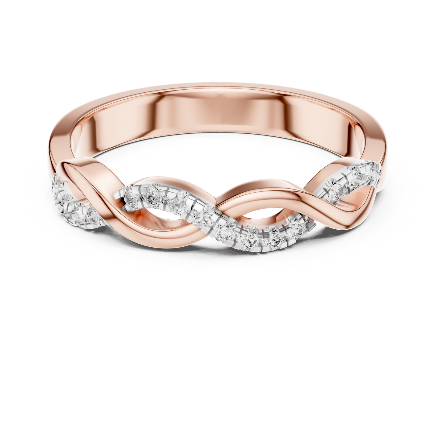 Eternal Wave Lab-Grown Diamond Band