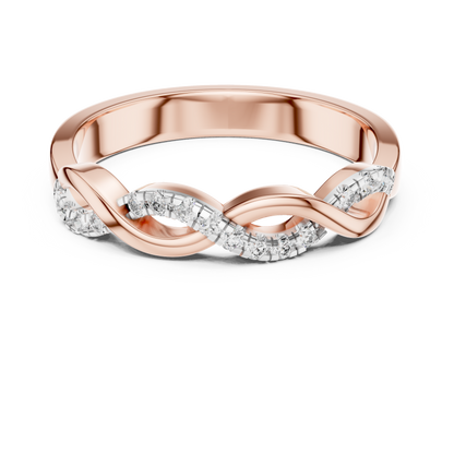 Eternal Wave Lab-Grown Diamond Band