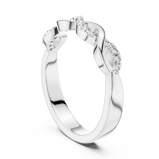 Eternal Wave Lab-Grown Diamond Band