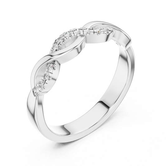 Eternal Wave Lab-Grown Diamond Band