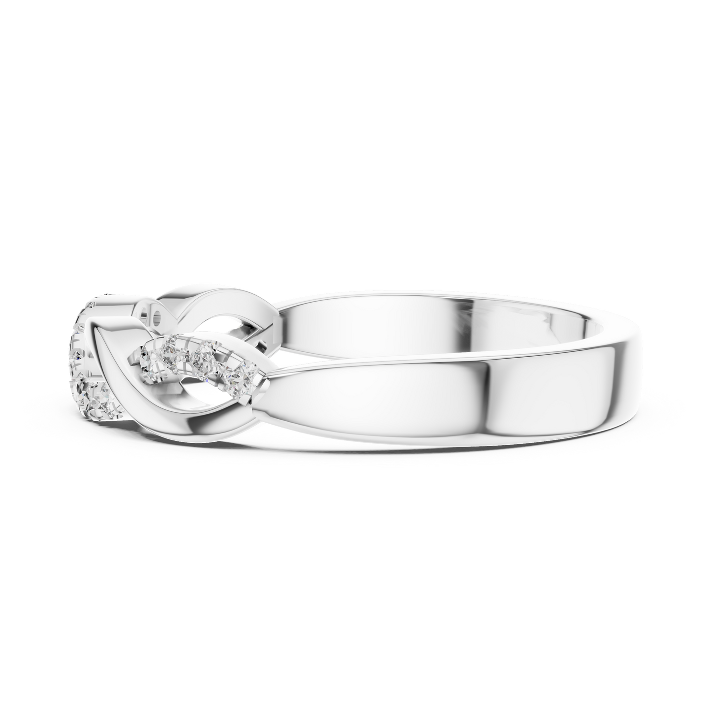 Eternal Wave Lab-Grown Diamond Band