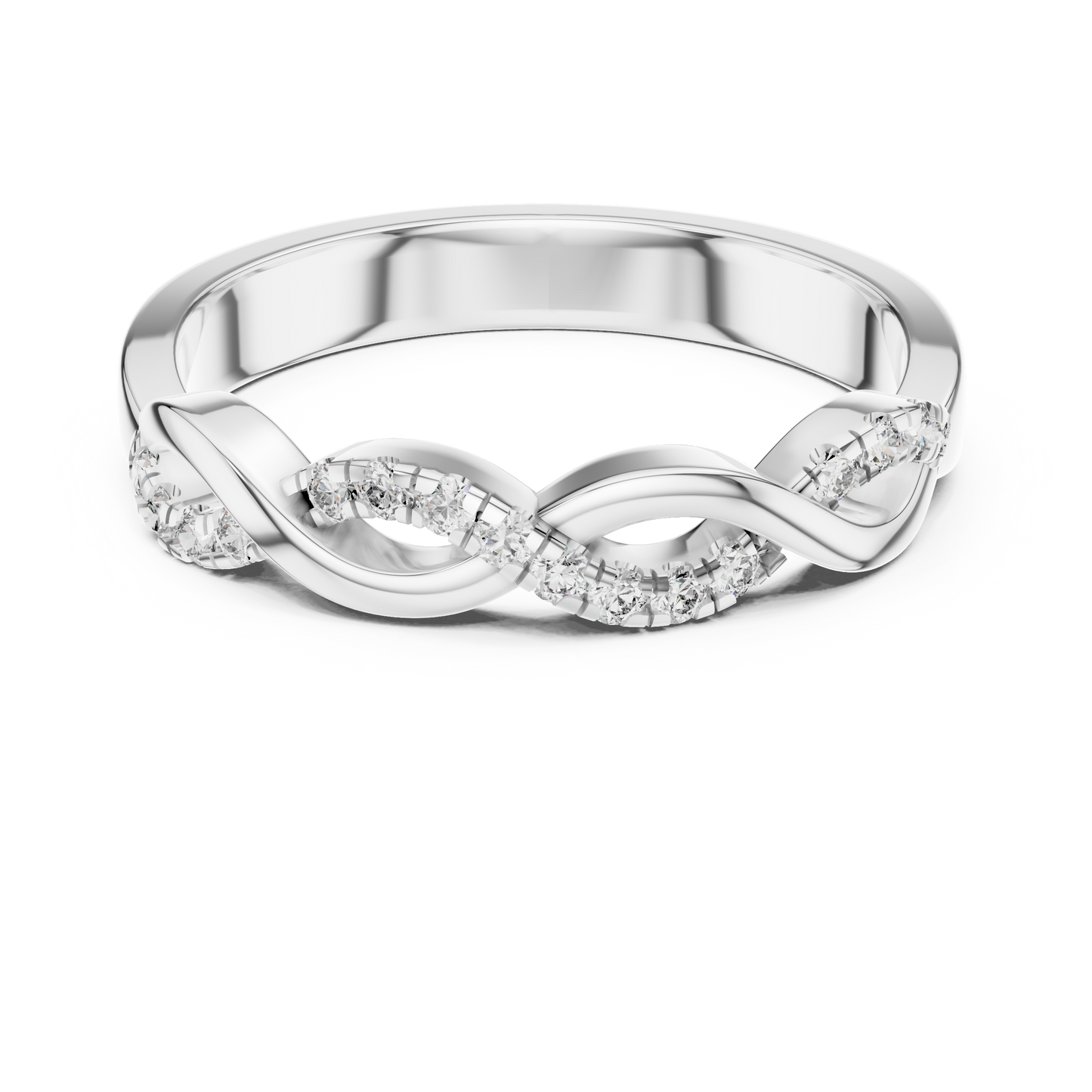 Eternal Wave Lab-Grown Diamond Band