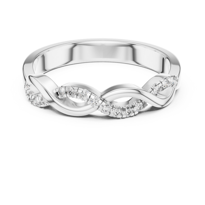 Eternal Wave Lab-Grown Diamond Band