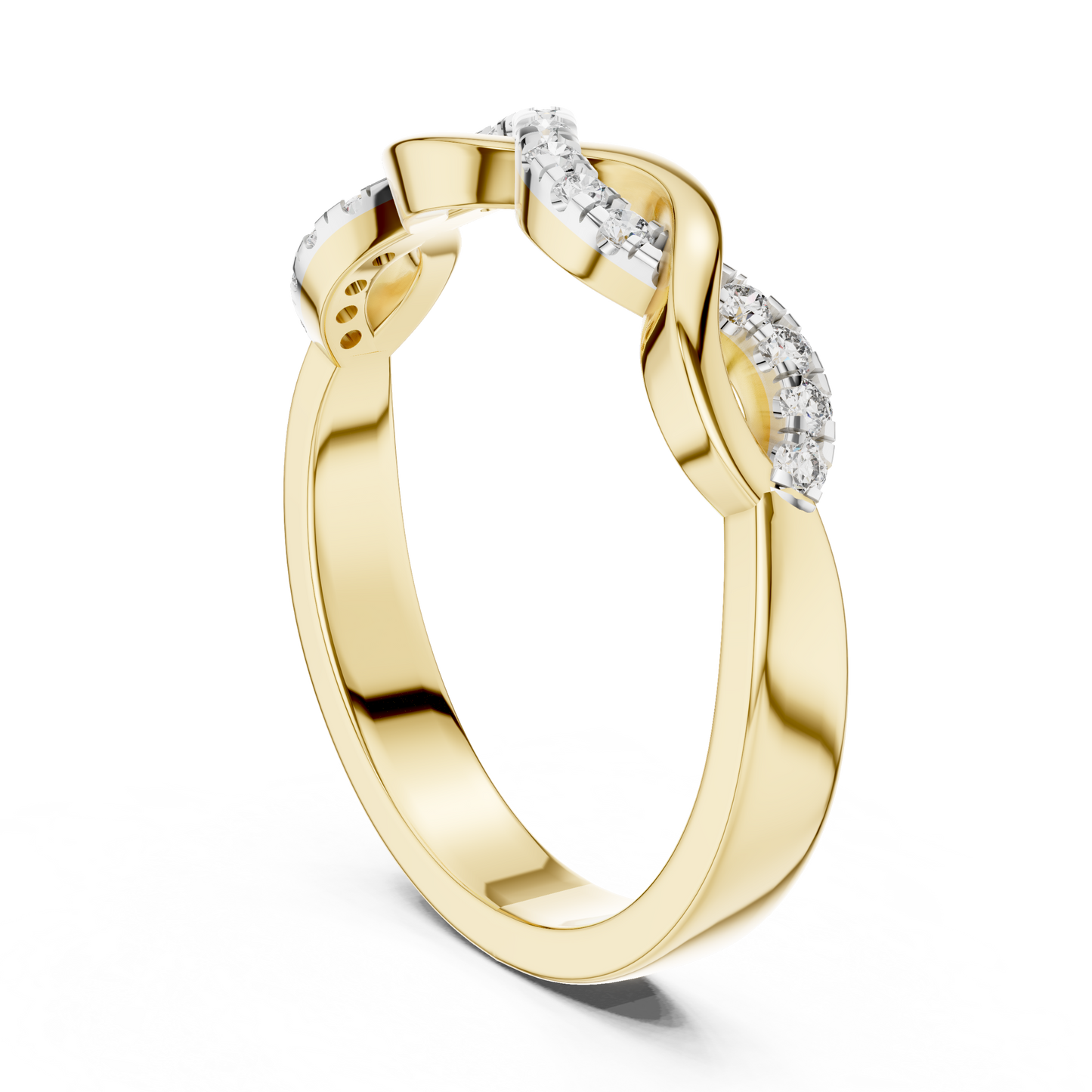 Eternal Wave Lab-Grown Diamond Band