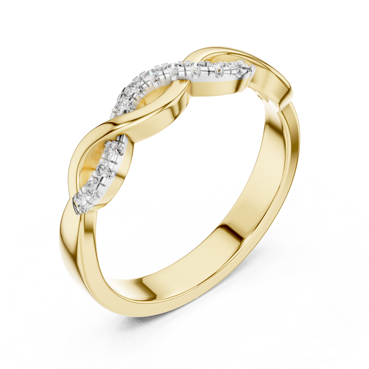 Eternal Wave Lab-Grown Diamond Band