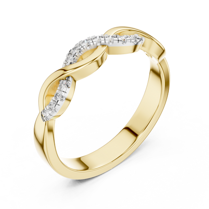 Eternal Wave Lab-Grown Diamond Band