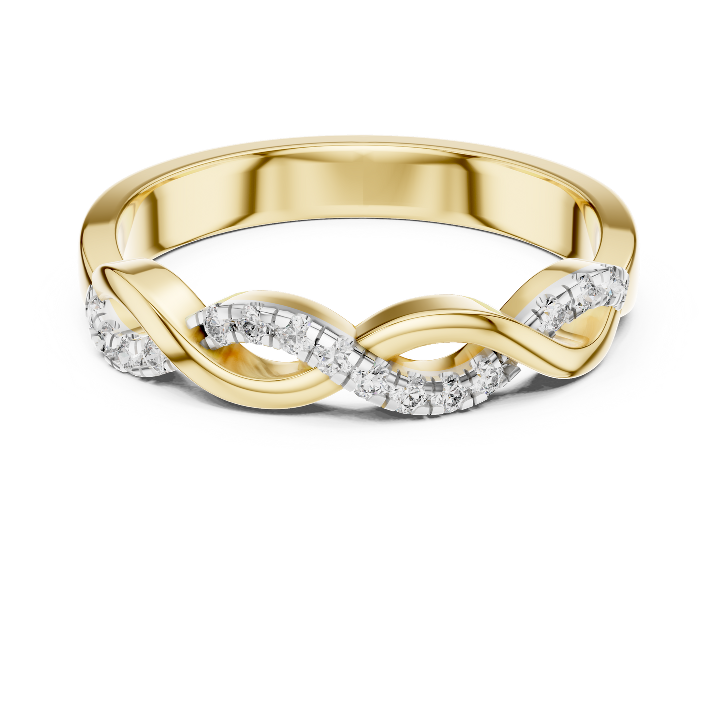 Eternal Wave Lab-Grown Diamond Band