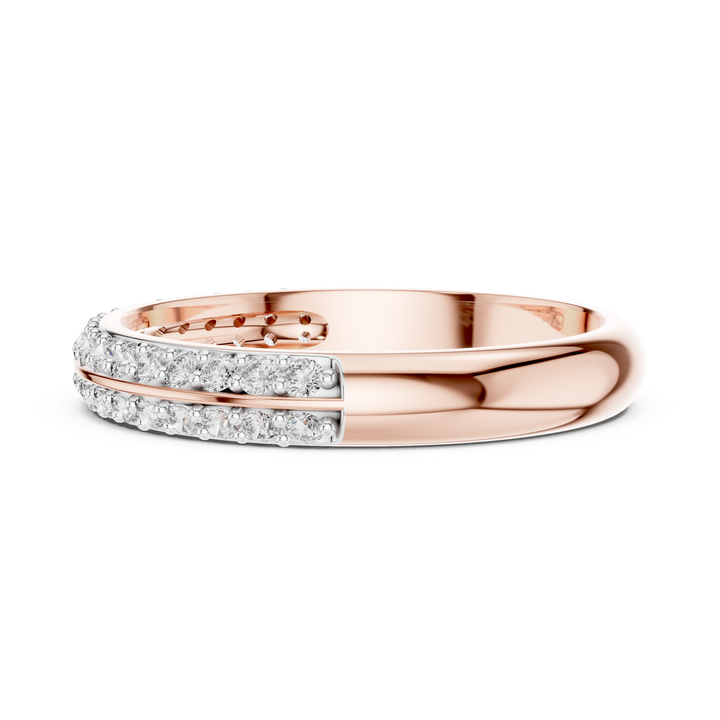 Dual Radiance Lab-Grown Diamond Eternity Band