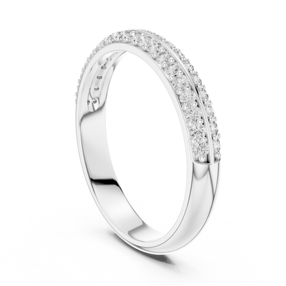 Dual Radiance Lab-Grown Diamond Eternity Band
