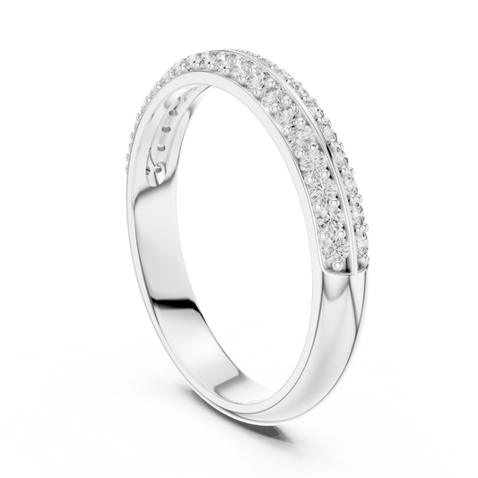 Dual Radiance Lab-Grown Diamond Eternity Band