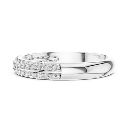 Dual Radiance Lab-Grown Diamond Eternity Band