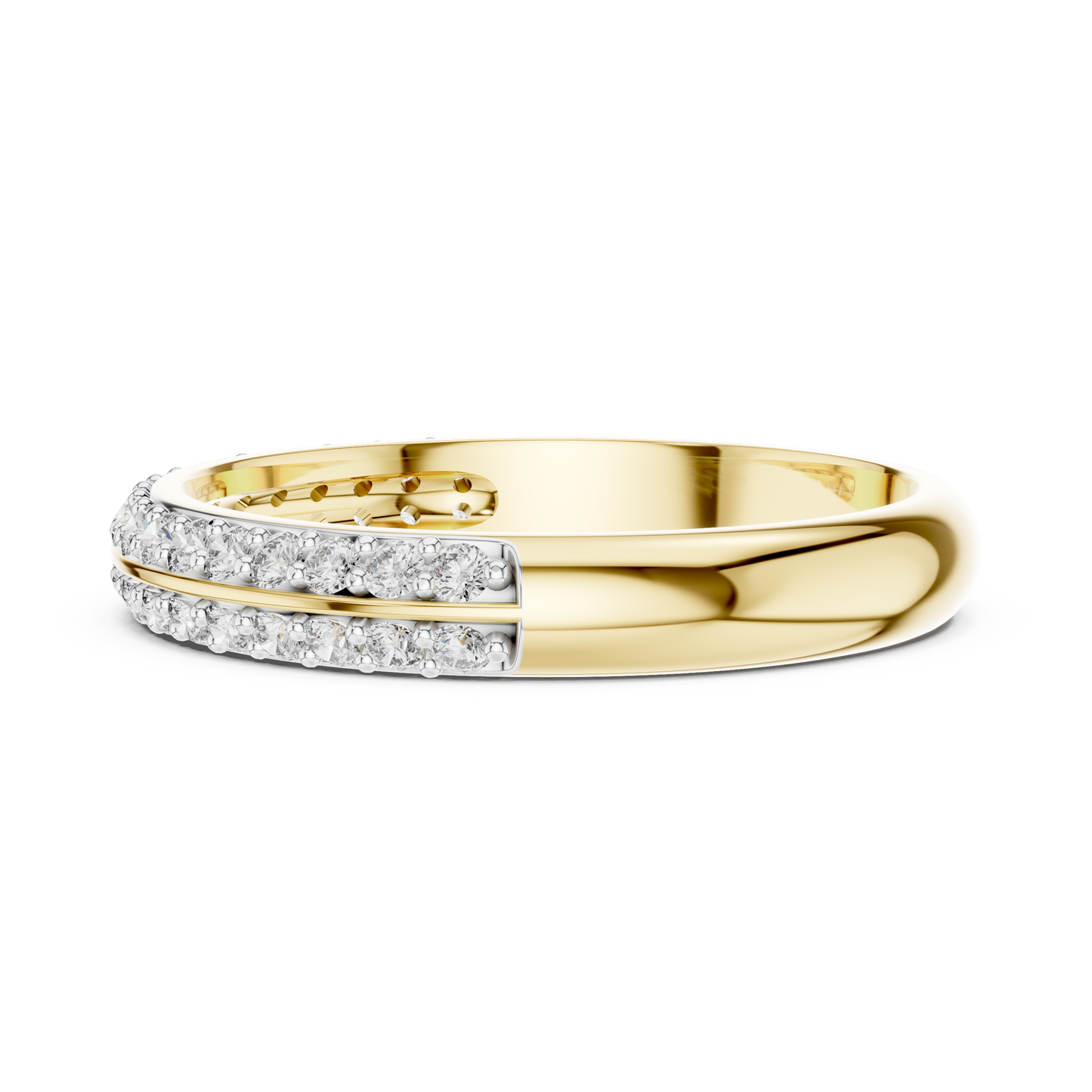 Dual Radiance Lab-Grown Diamond Eternity Band