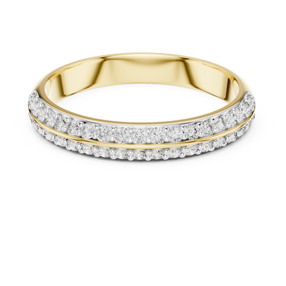 Dual Radiance Lab-Grown Diamond Eternity Band