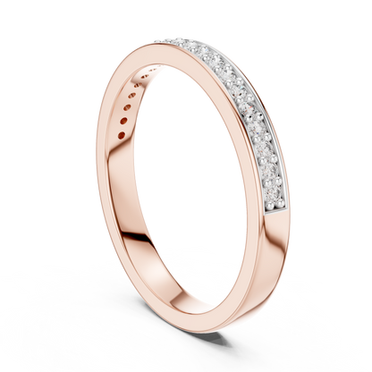 Pure Line Lab-Grown Diamond Wedding Band