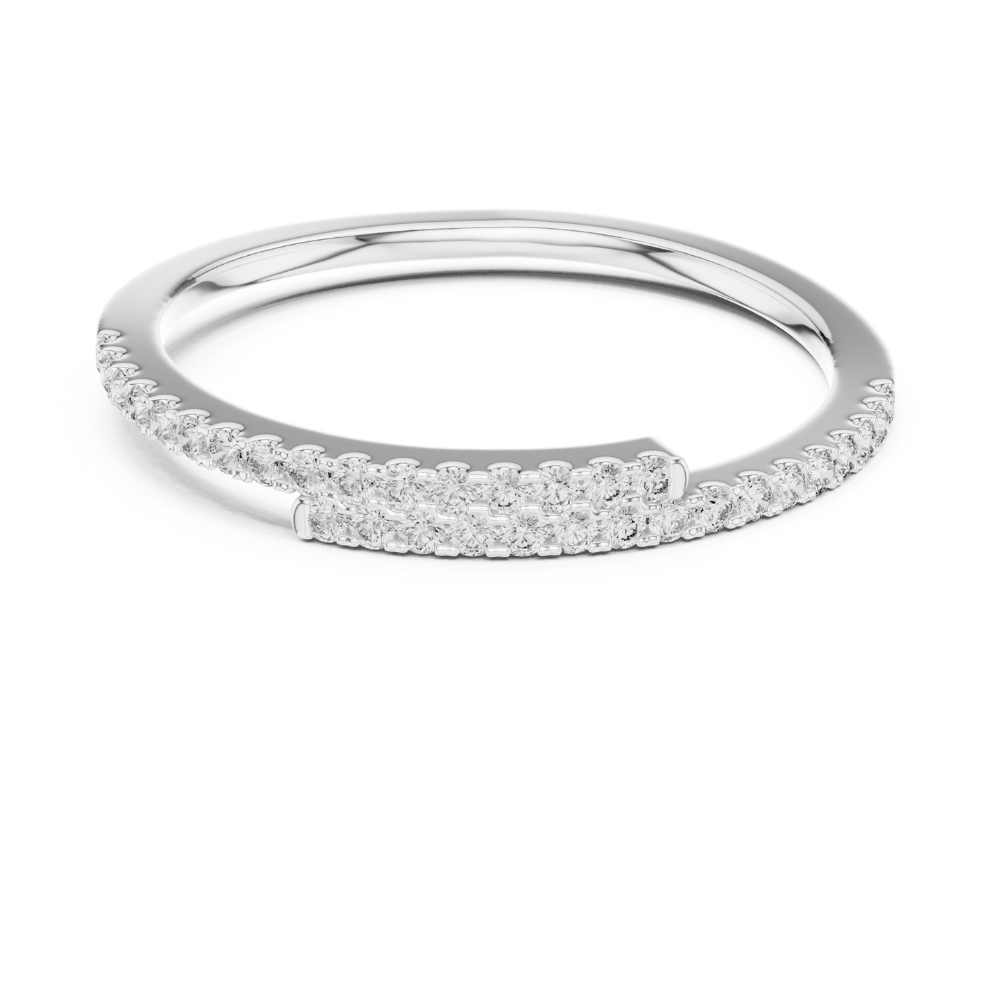 Halfway Brilliance Lab-Grown Diamond Band
