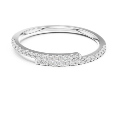 Halfway Brilliance Lab-Grown Diamond Band