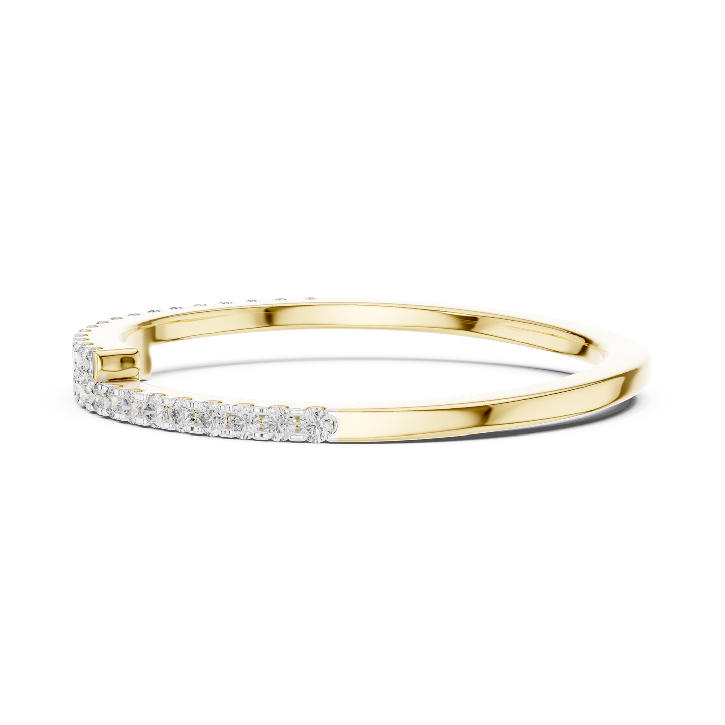 Halfway Brilliance Lab-Grown Diamond Band