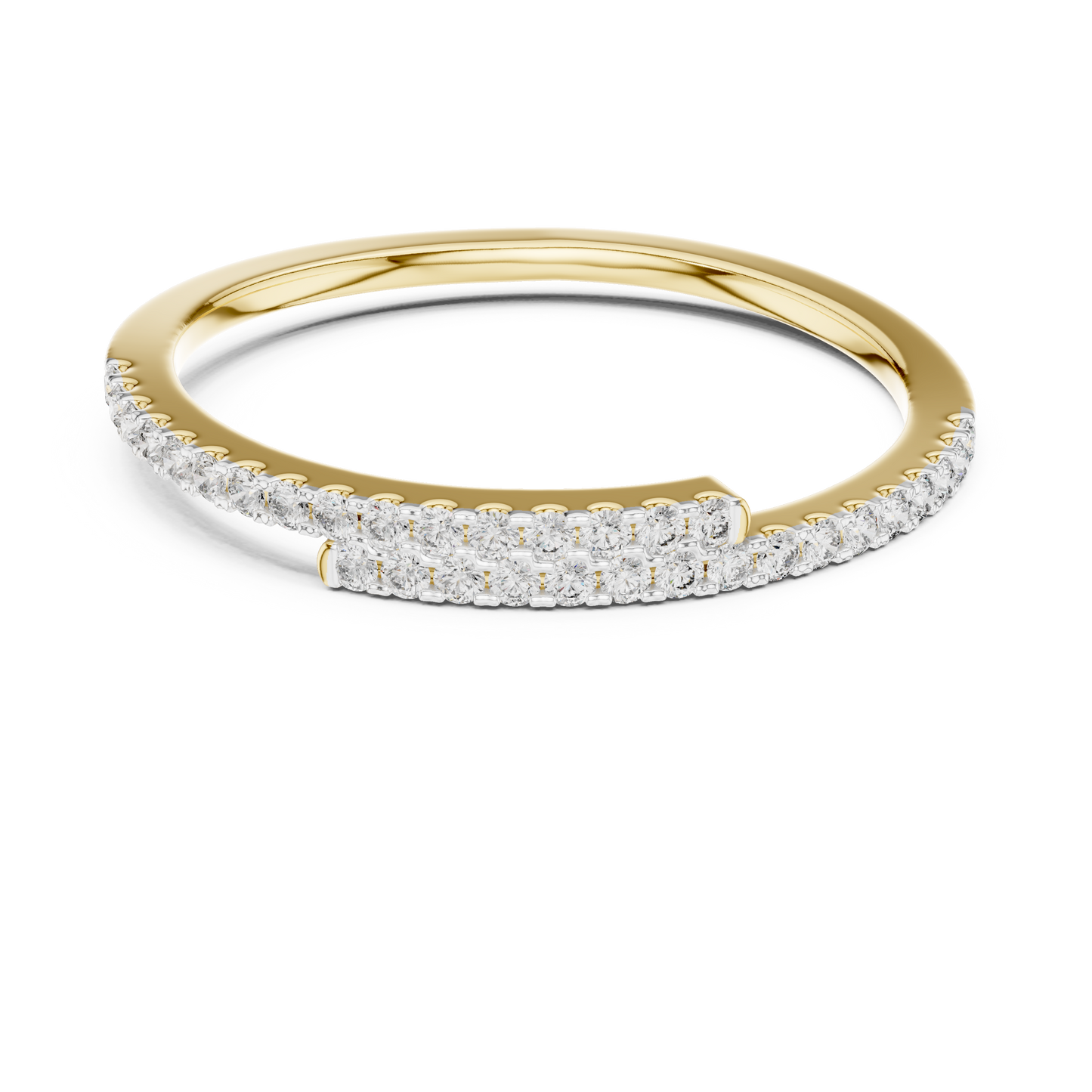 Halfway Brilliance Lab-Grown Diamond Band