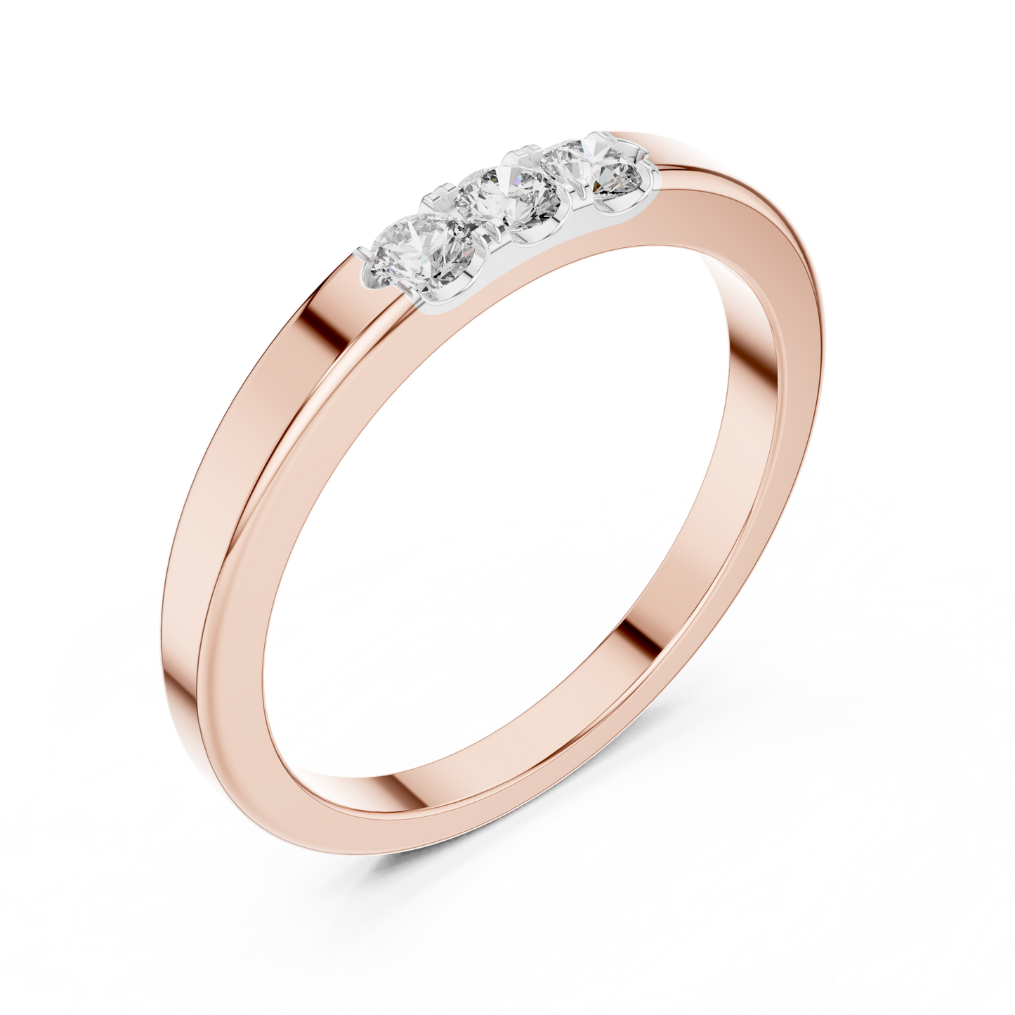 Trinity Spark Lab-Grown Diamond Band