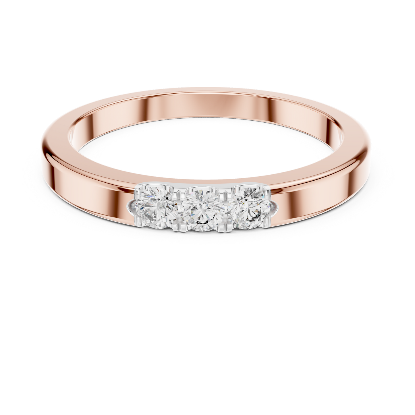 Trinity Spark Lab-Grown Diamond Band
