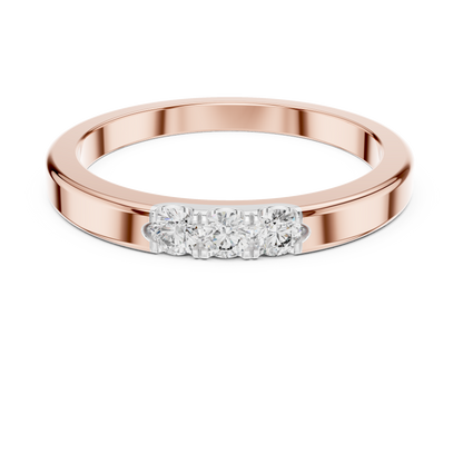 Trinity Spark Lab-Grown Diamond Band