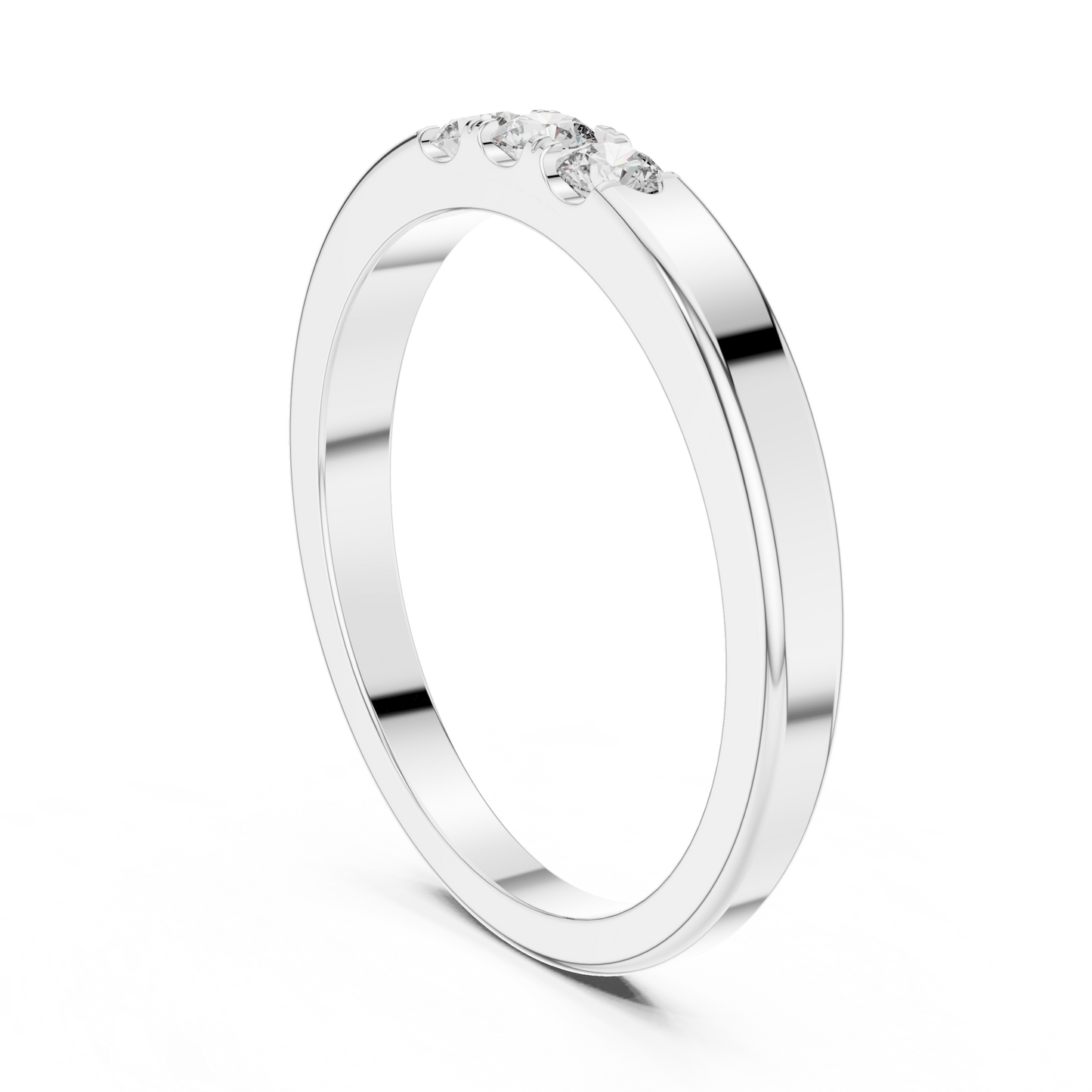 Trinity Spark Lab-Grown Diamond Band