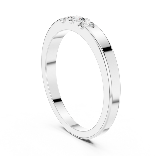Trinity Spark Lab-Grown Diamond Band