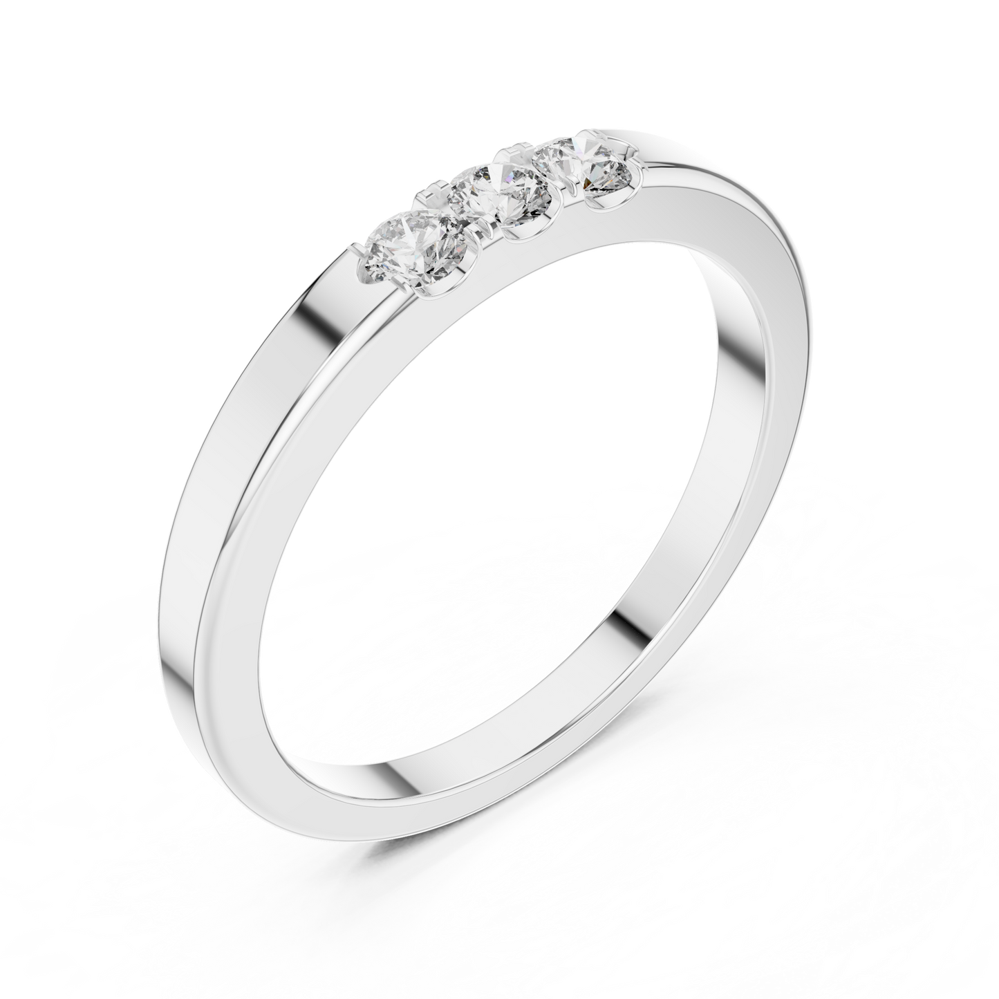 Trinity Spark Lab-Grown Diamond Band