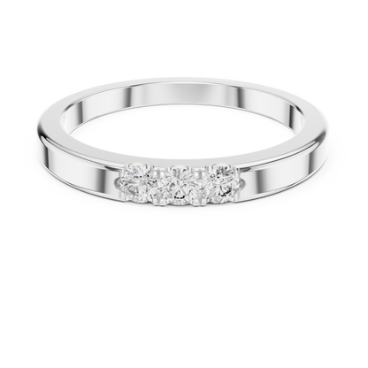 Trinity Spark Lab-Grown Diamond Band