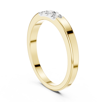 Trinity Spark Lab-Grown Diamond Band