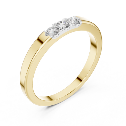 Trinity Spark Lab-Grown Diamond Band