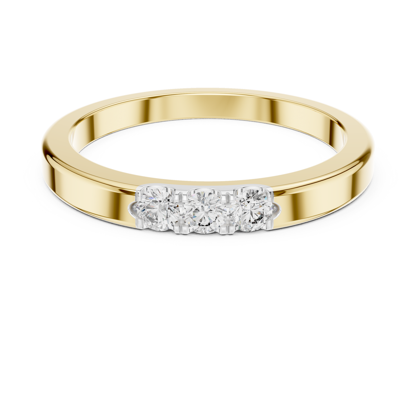 Trinity Spark Lab-Grown Diamond Band