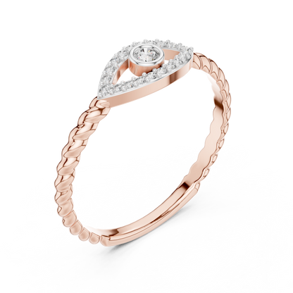 Eternal Eye Lab-Grown Diamond Band Ring