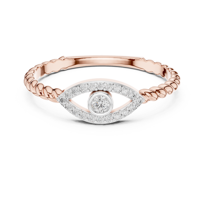 Eternal Eye Lab-Grown Diamond Band Ring