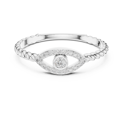 Eternal Eye Lab-Grown Diamond Band Ring