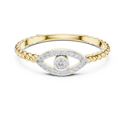 Eternal Eye Lab-Grown Diamond Band Ring