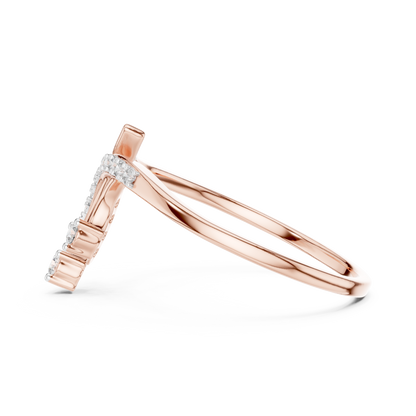 Celestial Curve Lab-Grown Diamond Ring