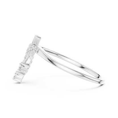 Celestial Curve Lab-Grown Diamond Ring