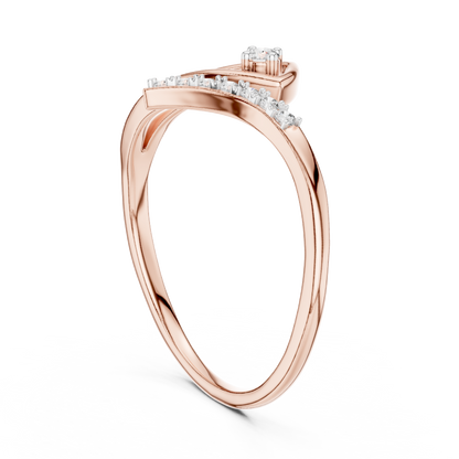 Twist Grace Lab-Grown Diamond Ring
