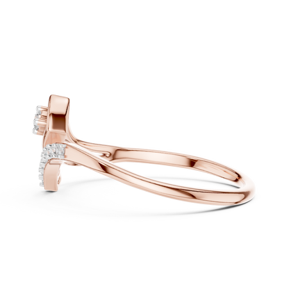 Twist Grace Lab-Grown Diamond Ring