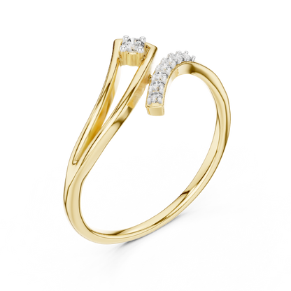 Twist Grace Lab-Grown Diamond Ring
