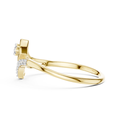 Twist Grace Lab-Grown Diamond Ring