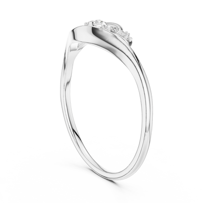 Flowing Harmony Lab-Grown Diamond Ring